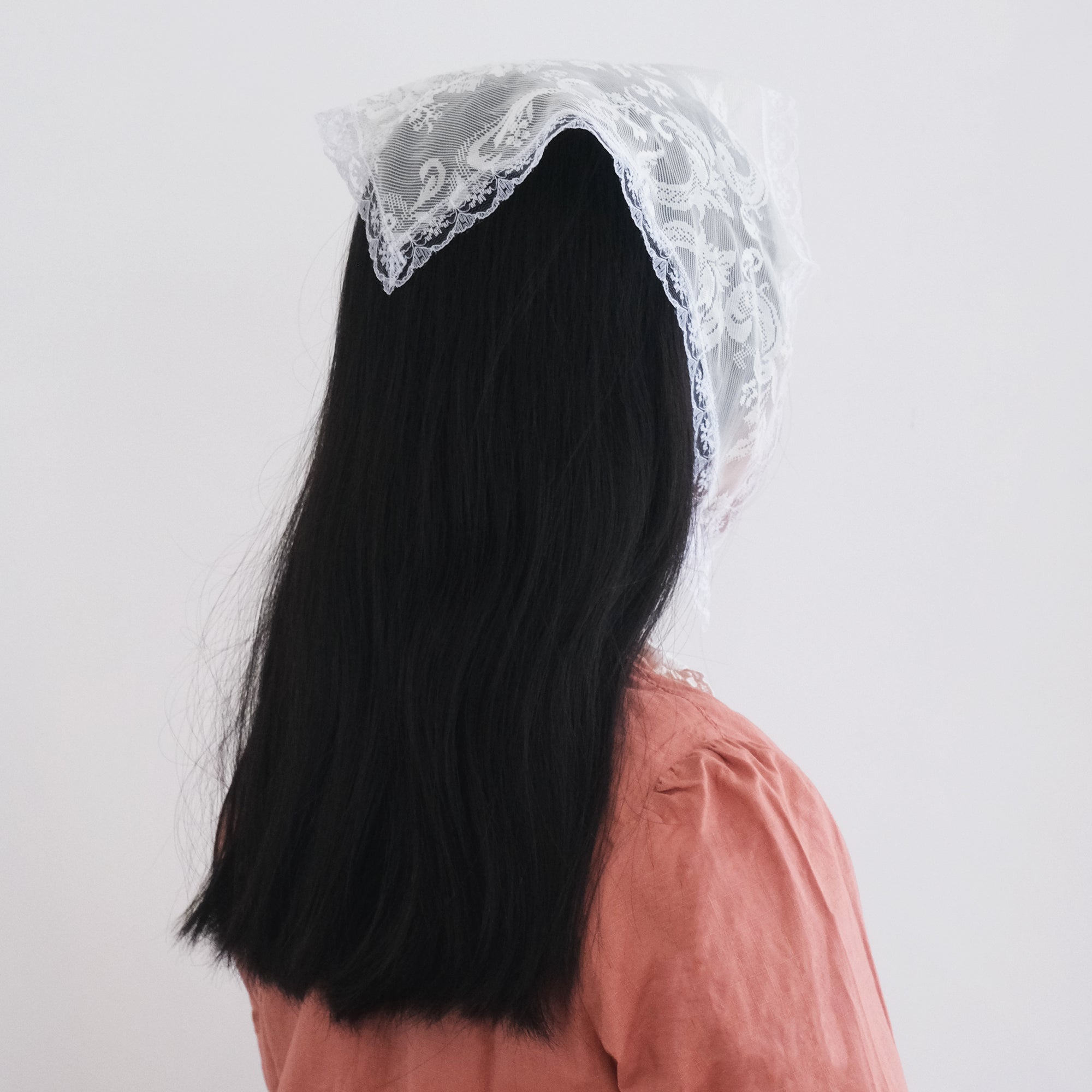 St Philomena Veil White