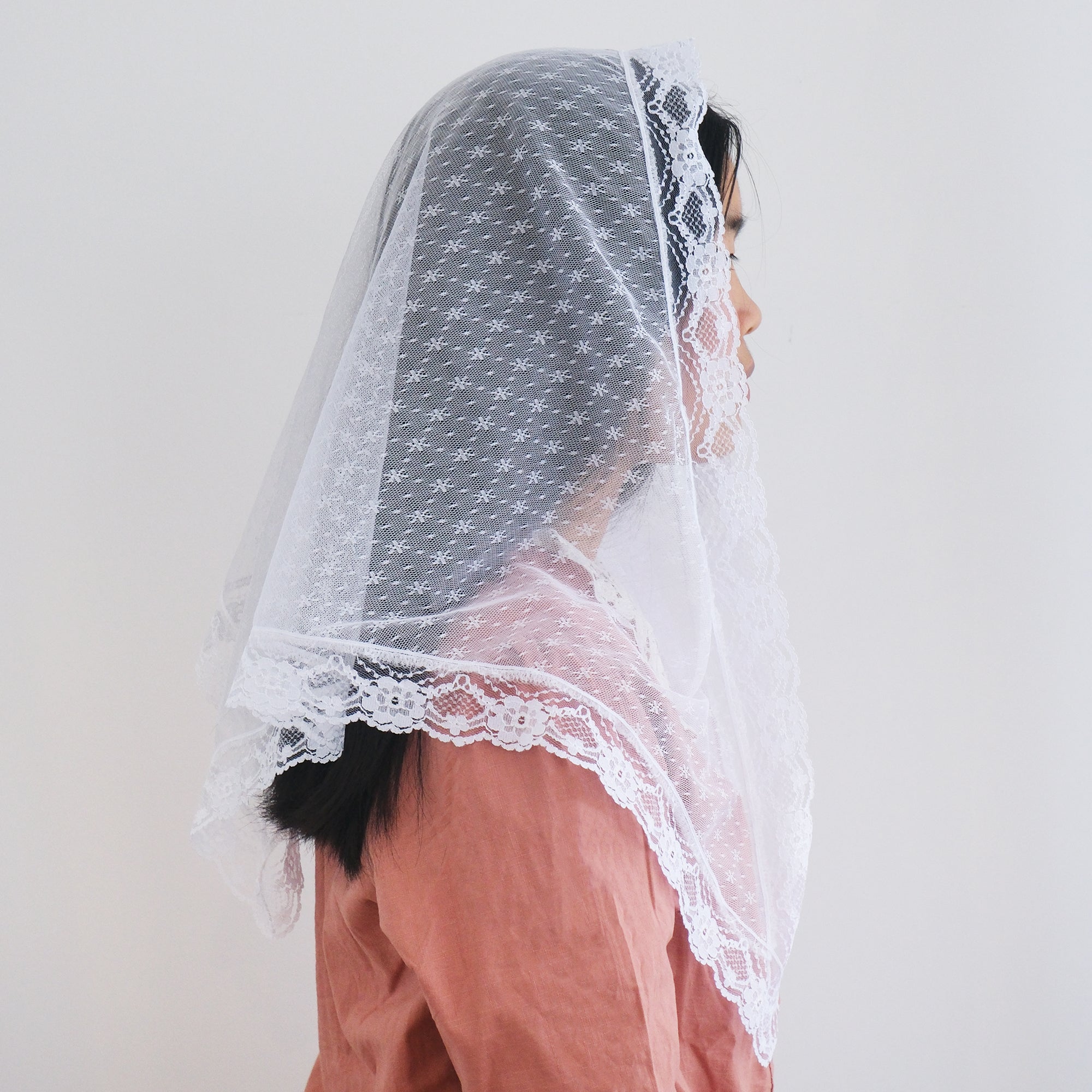 St Catherine Veil White