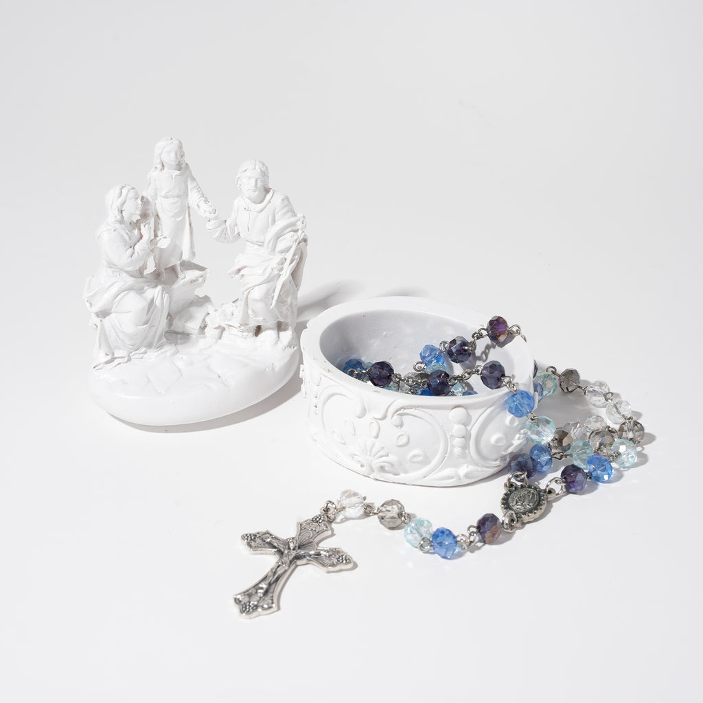 Holy Family Rosary Case