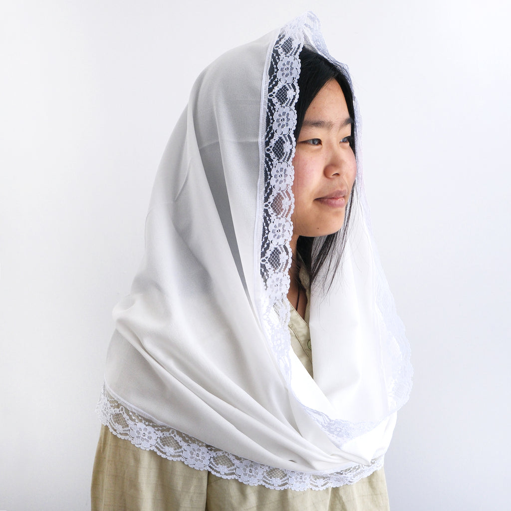 St Angela Infinity Veil White