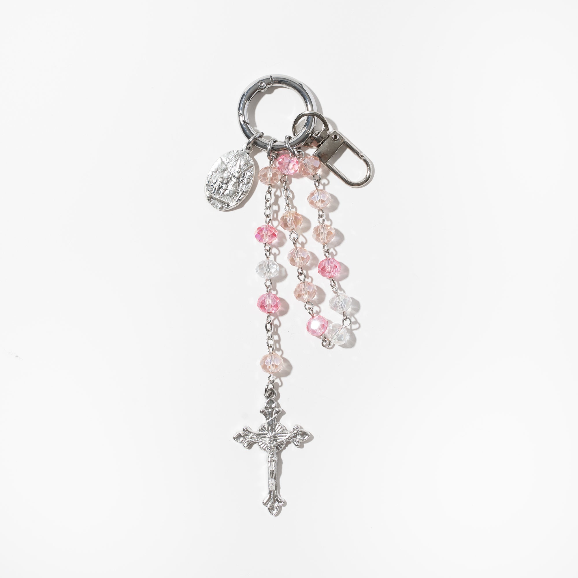 St Therese Rosary Keychain