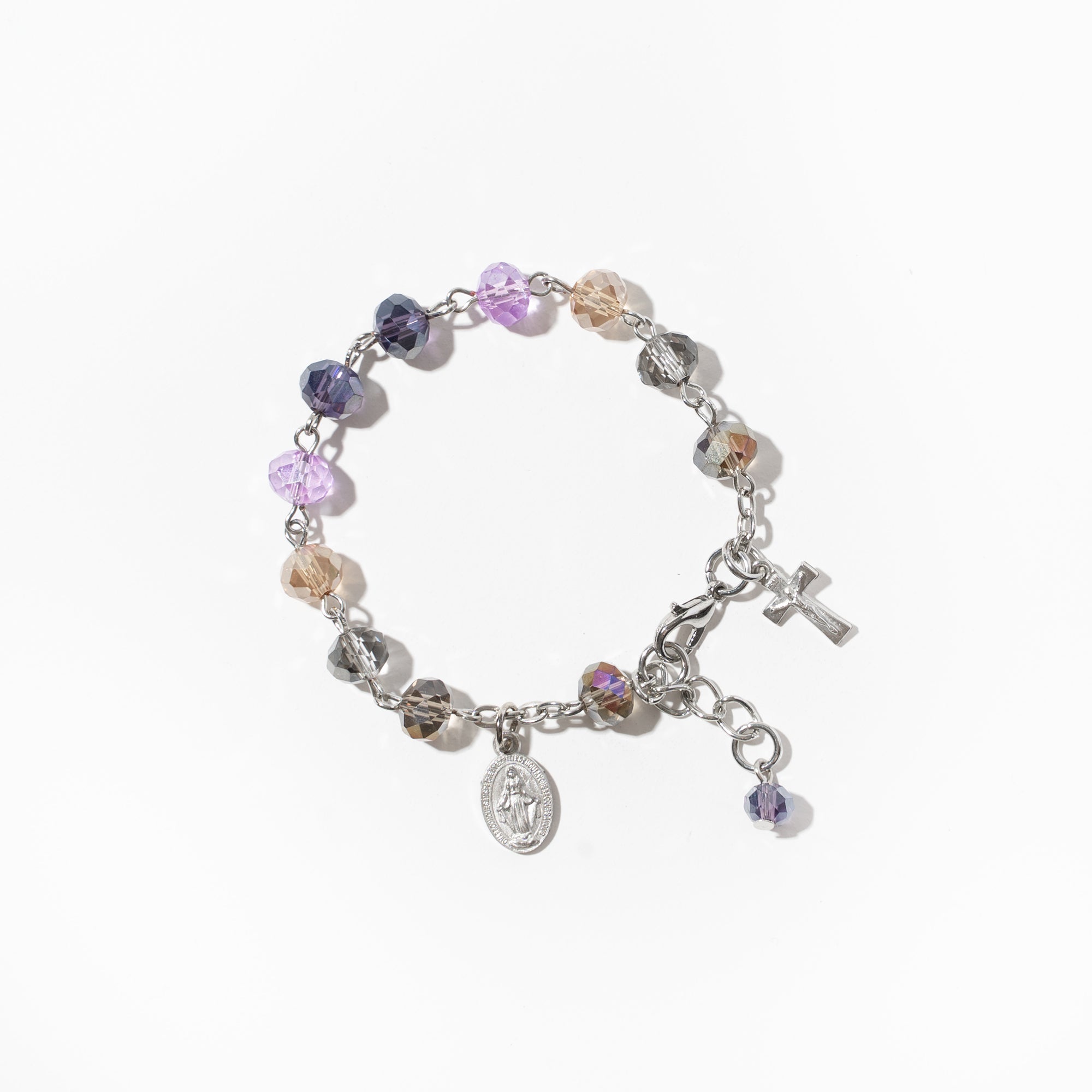 St Veronica Rosary Bracelet