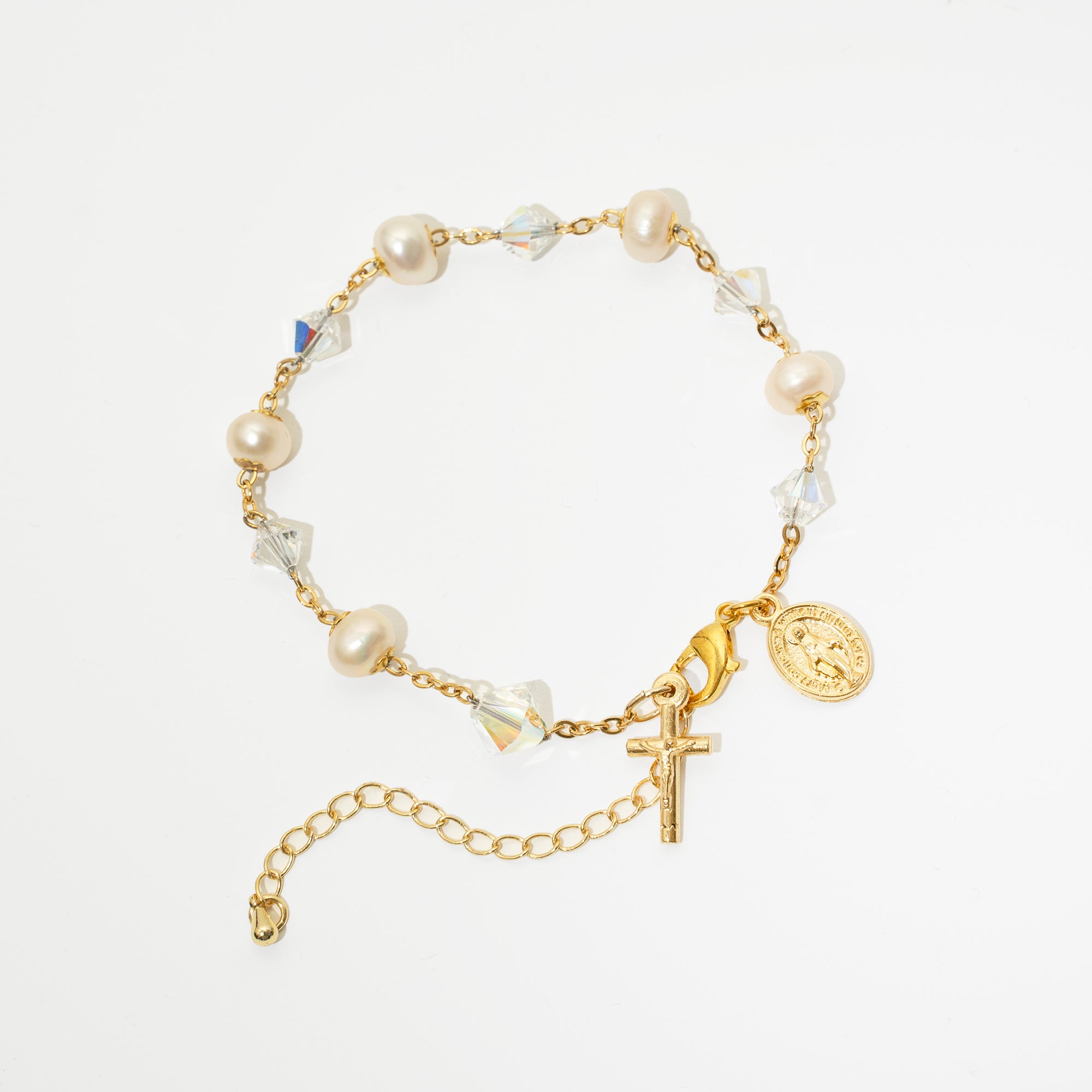 Freshwater Pearl Rosary Bracelet